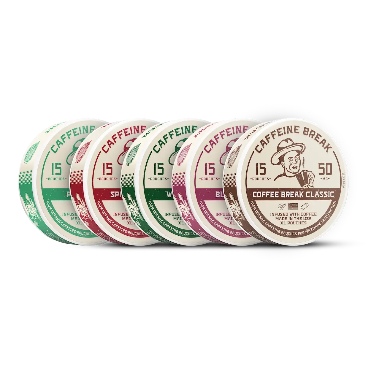 Combo Pack Caffeine Pouches