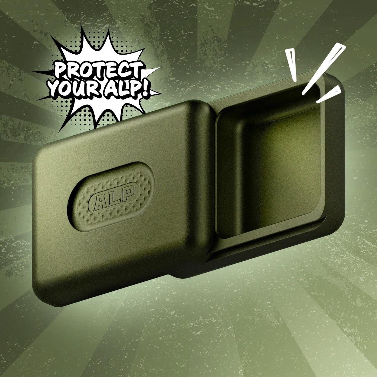 Premium Slide Case Military Green