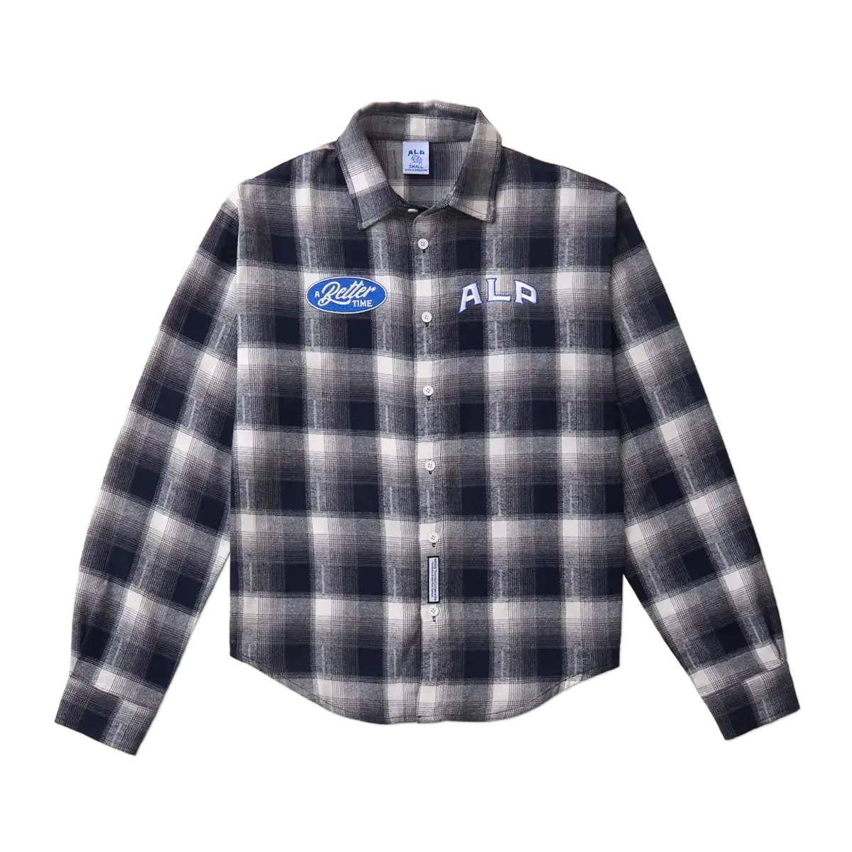 208-workman-s-flannel-black-plaid-1.webp Workman's Flannel Black Plaid