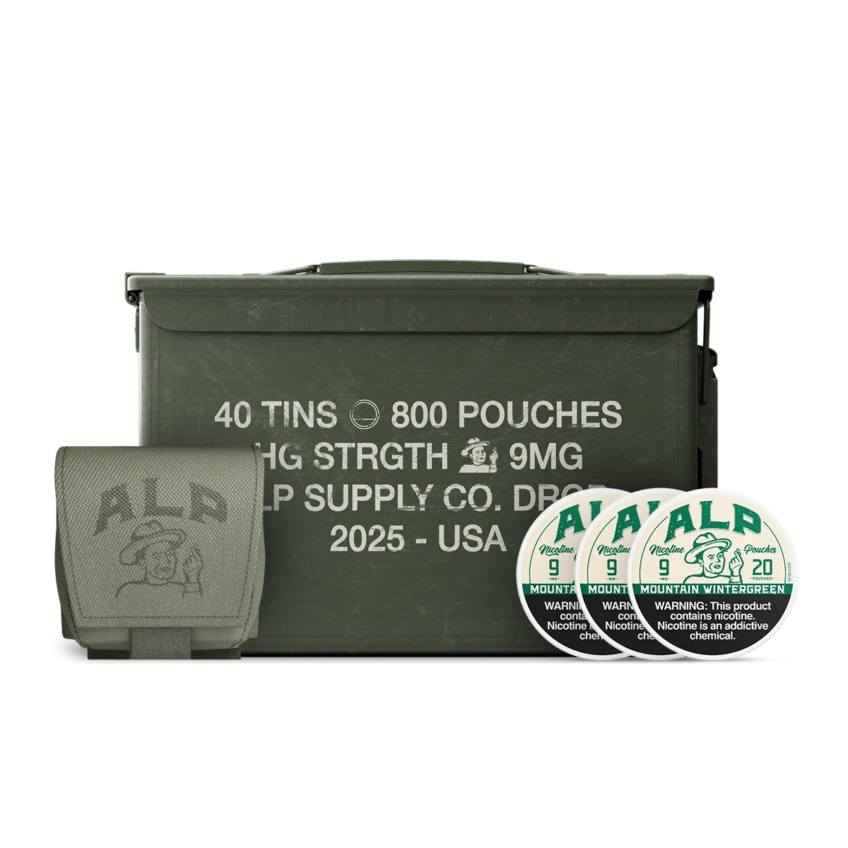 300-50-cal-wintergreen-9mg-ammo-can-1.webp 50 Cal Wintergreen 9mg Ammo Can